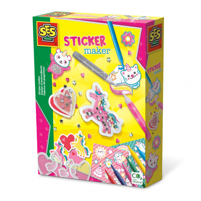 Set creativ - Autocolante unicorni [1]