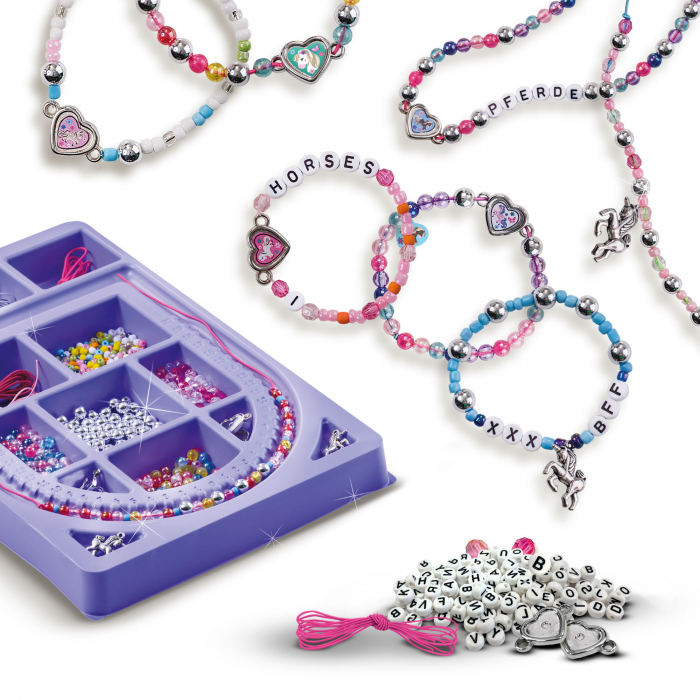 Set creativ - Studiou cu diamante si pandantive cu cai [3]