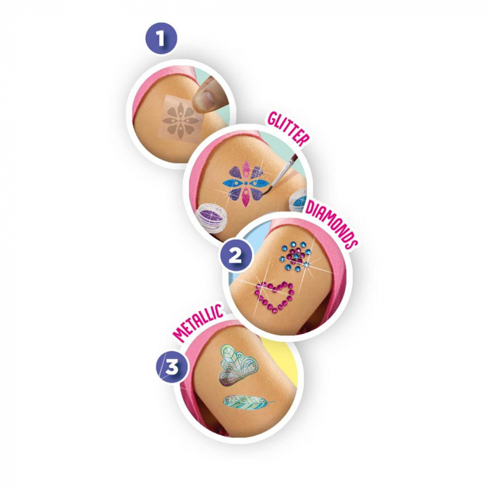 Set creativ - Tatuaje pentru copii de lux 3 in 1 [2]