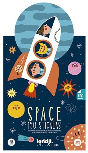 Set cu abtibilduri repozitionabile Cosmos, Londji [6]