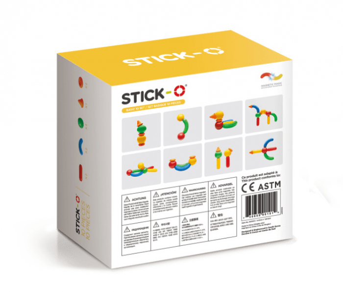 Set cu magneti Stick-O, Basic 10 piese [2]
