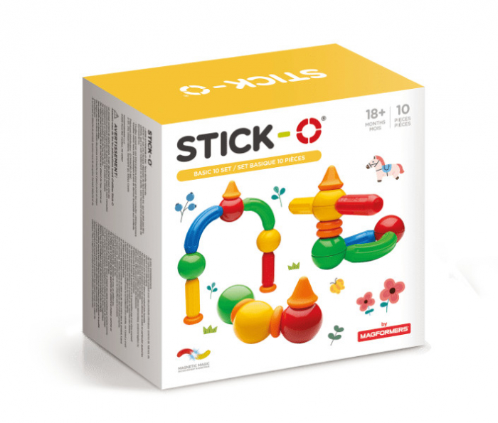 Set cu magneti Stick-O, Basic 10 piese [1]