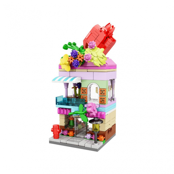 Set de constructie de jucarie - Florarie (232 piese) [2]