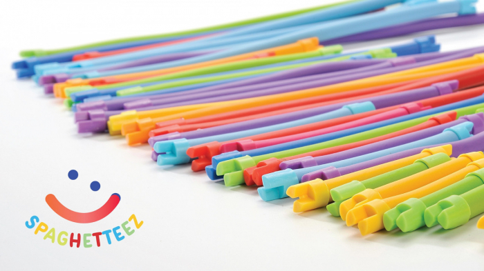Set de construit cu magnet Spaghetteez 70 piese [7]