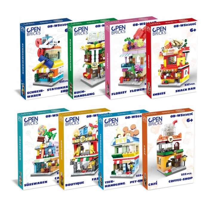 Set de constructie de jucarie - Florarie (232 piese) [3]