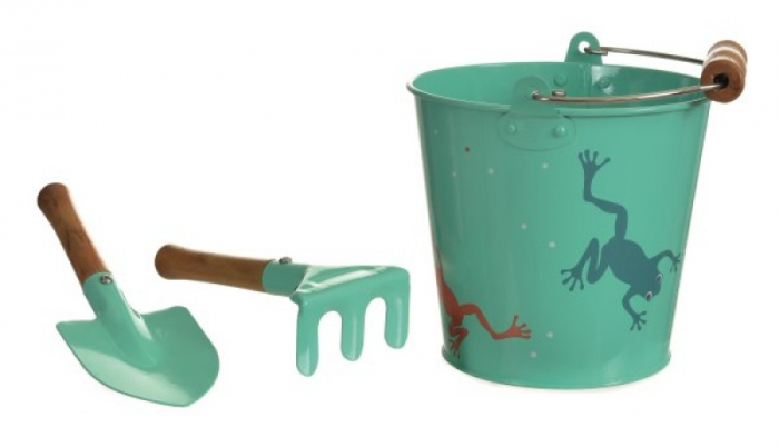 Set de gradinarit, galeata cu broscute, Egmont Toys [4]