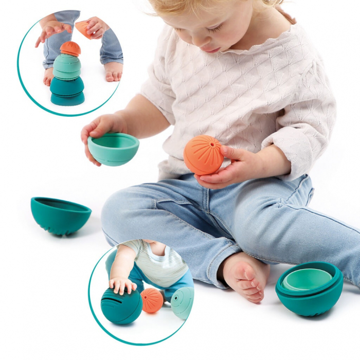 Set de mingi din silicon Ball in Ball Ludi [5]