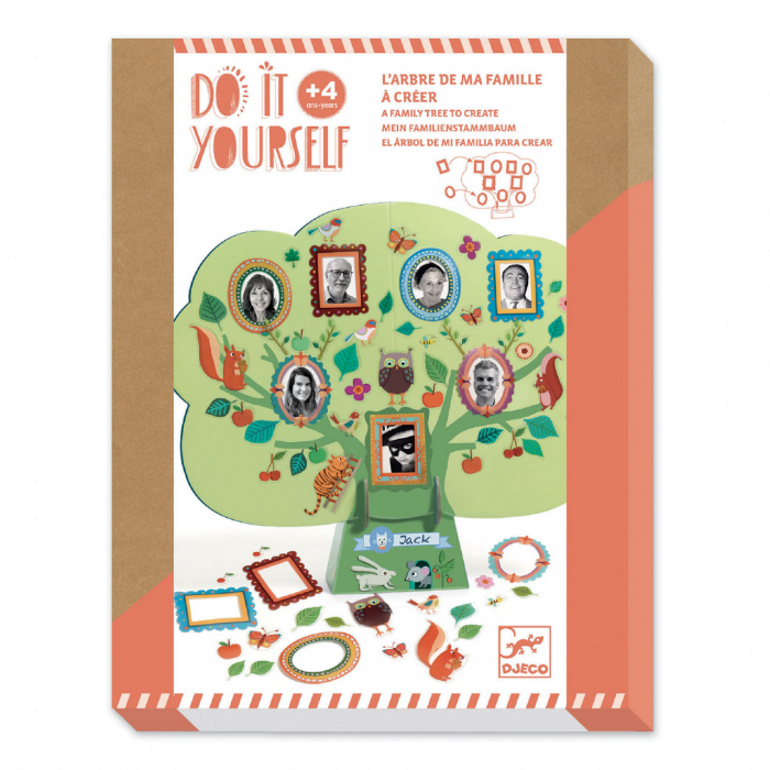 Joc creativ DIY Arborele genealogic, Djeco [6]