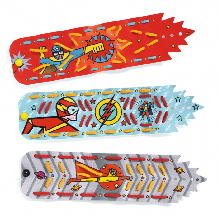 Joc creativ DIY Bratari cu superputeri, Djeco [2]