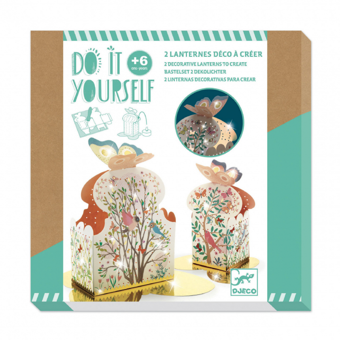 Joc creativ DIY felinar Lumini si umbre, Djeco [10]