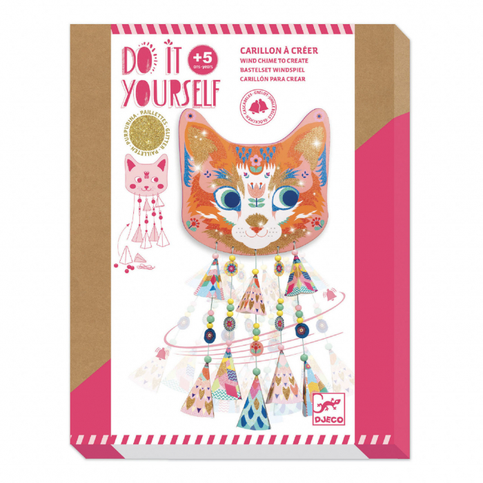 Joc creativ DIY Decoratie mobila pisicuta, Djeco [6]