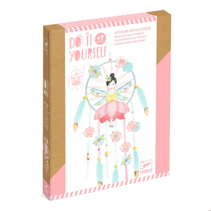 Joc creativ DIY Dreamcatcher Zana Lotus, Djeco [4]