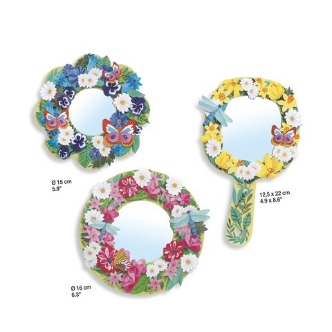 Joc creativ DIY Oglinzi inflorate, Djeco [4]