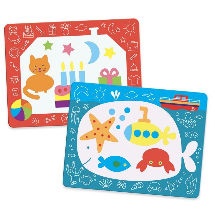 Set pictura cu apa Primele desene, Djeco [4]