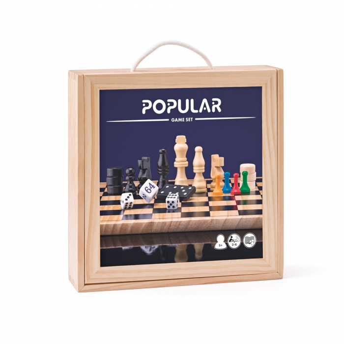 Set jocuri clasice - Sah, Dame, Table, Domino, Nu te supara, Dame chinezesti, Moara [1]