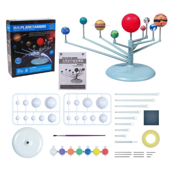 Set Jucarie Interactiva si Educativa, Sistemul Solar, DIY [3]