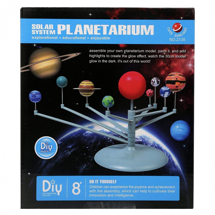 Set Jucarie Interactiva si Educativa, Sistemul Solar, DIY [2]