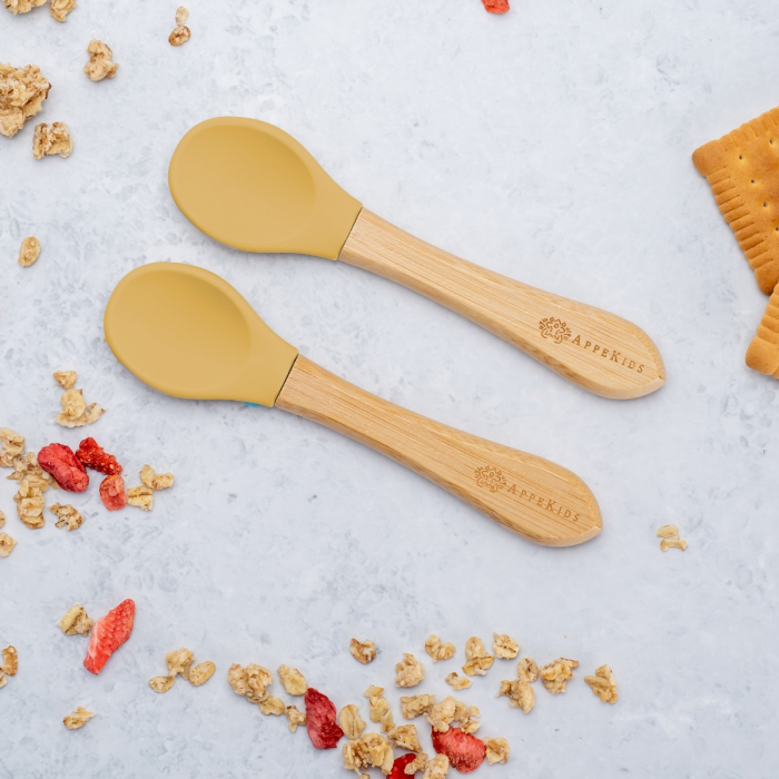Set Lingurite din bambus, AppeKids - Honey [1]