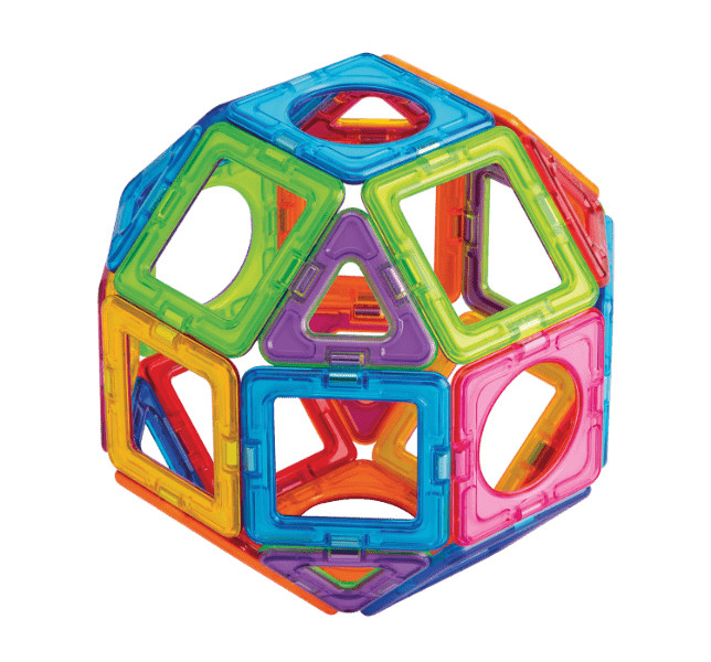 Set magnetic de construit- Magformers Basic Plus, 26 piese [4]