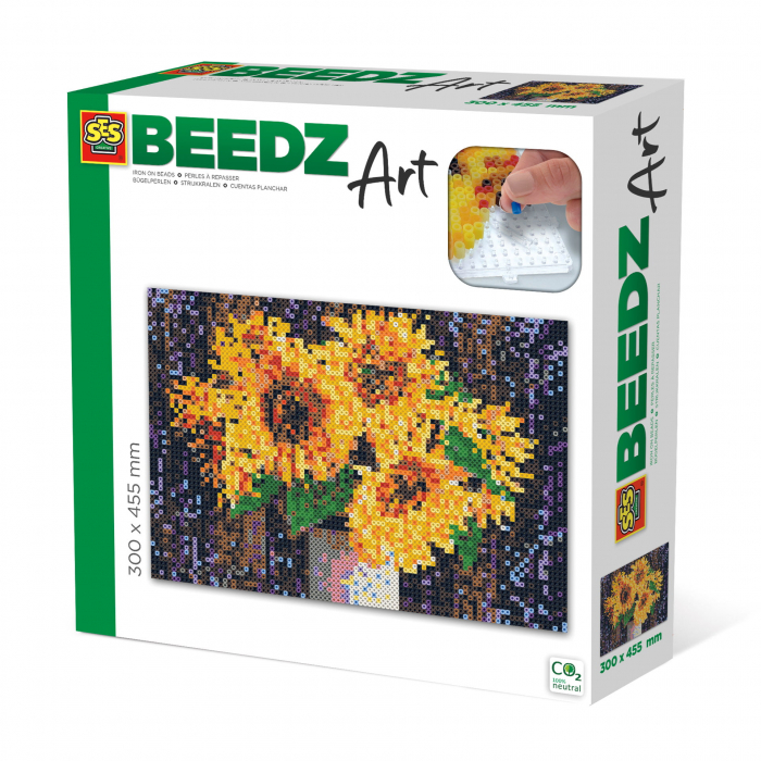 Set margele de calcat Beedz Art - Floarea soarelui [1]