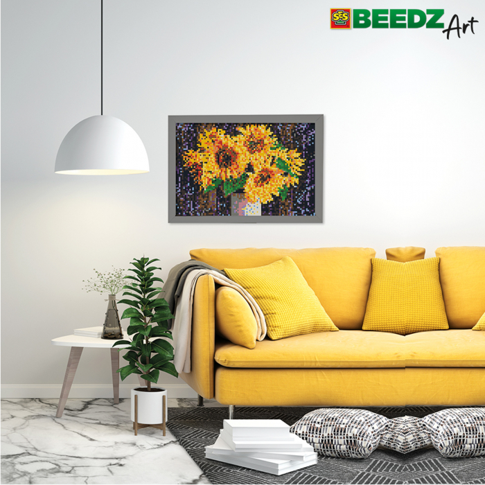 Set margele de calcat Beedz Art - Floarea soarelui [3]