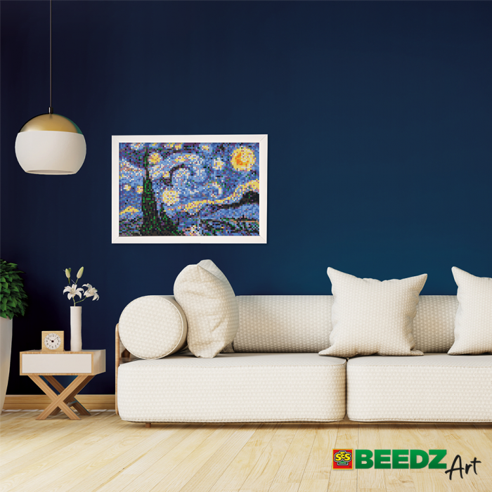 Set margele de calcat Beedz Art - Noapte instelata de Van Gogh [4]