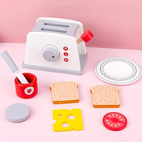 Set Montessori din Lemn, Toaster cu Accesorii [3]
