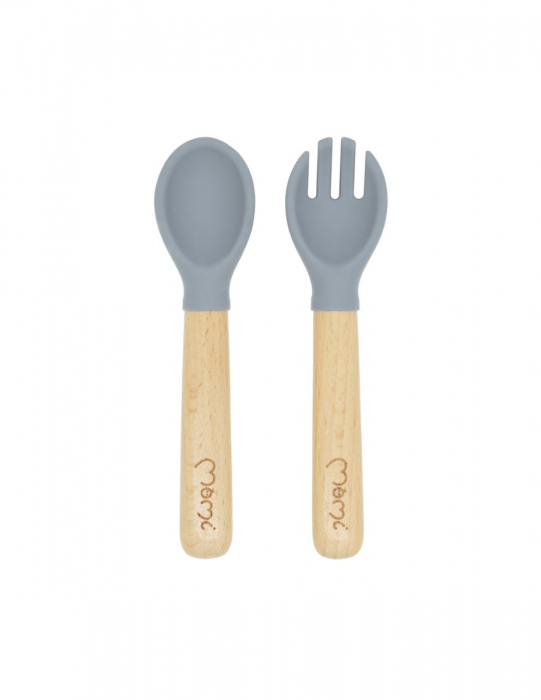 Set pentru diversificare din silicon, Momi Ami - Grey [4]