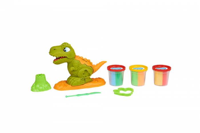 Set plastilina, accesorii si jucarie pentru modelaj Lovin - Dino Max [2]