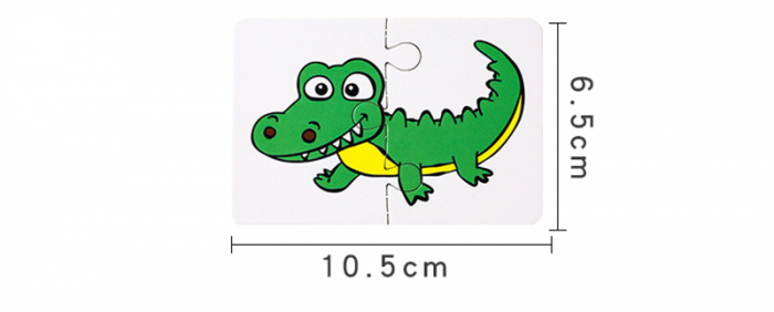 Set Puzzle de asociere, 16 piese mari, diverse modele [3]