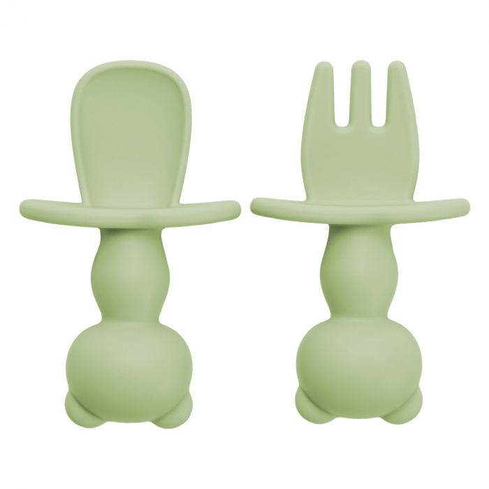 Set Tacamuri din silicon, AppeKids, The Little Bear - Bubble Beige [4]