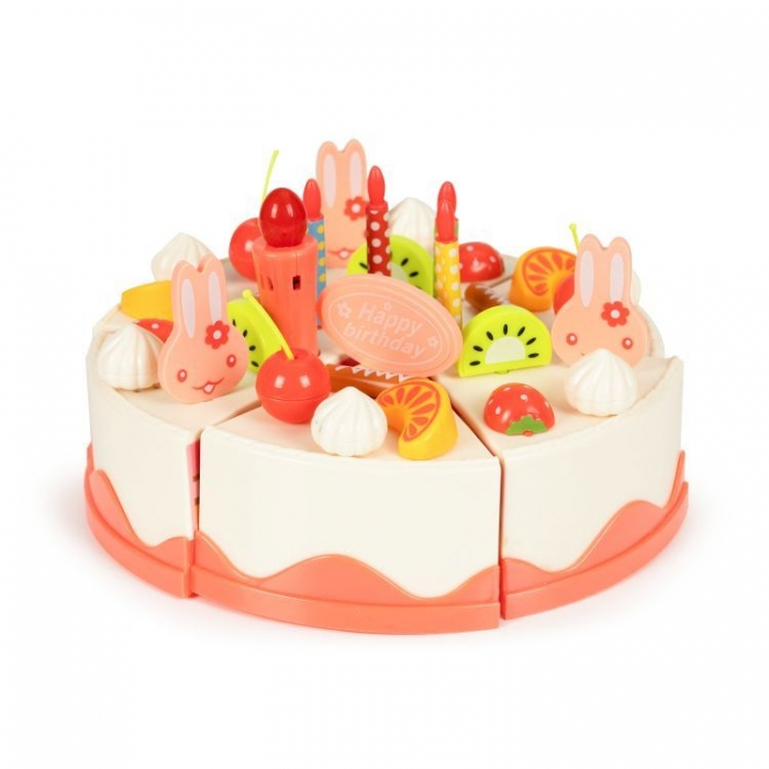 Set tort aniversar cu accesorii, 82 de elemente, Ecotoys HC417716 [1]