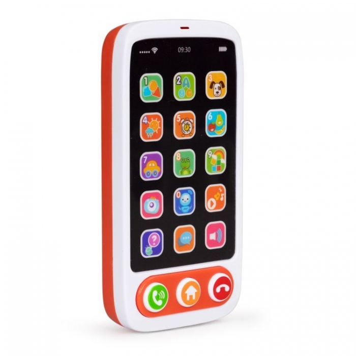 Smartphone interactiv cu sunete si efecte luminioase pentru copii Huanger HE8001 [1]