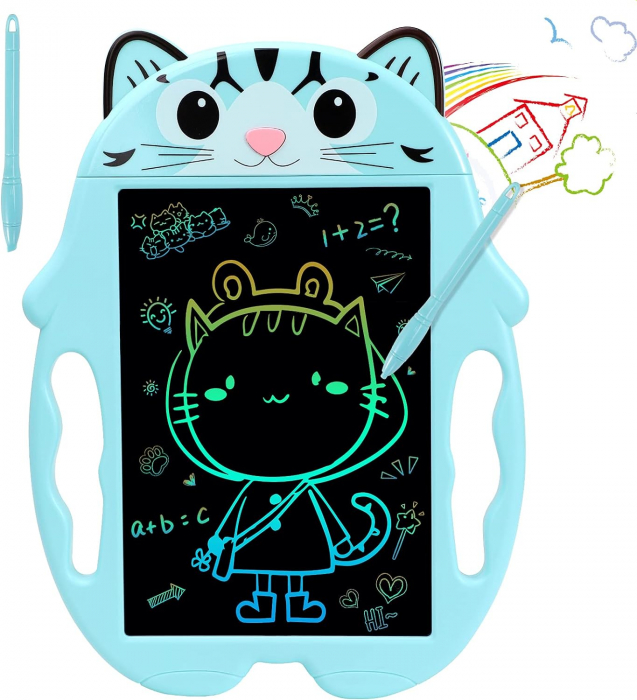 Tableta de Desenat si de Scris LCD pentru Copii, Model Pisicuta Adorabila [2]