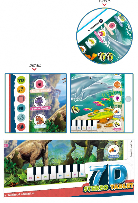 Tableta Interactiva si Educativa 7D, 12.9 inch [2]