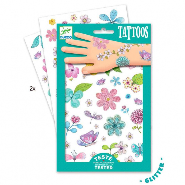 Tatuaje Flori de camp, Djeco [2]