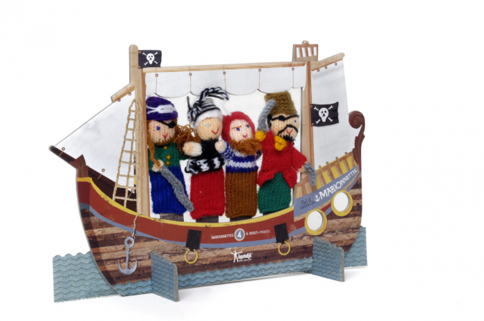 Teatru cu papusi de deget, pirati [1]