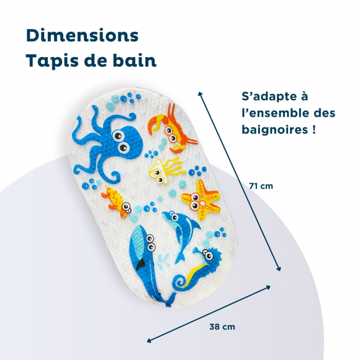 Thermobaby Covoras de baie antiderapant, cu ventuze [3]