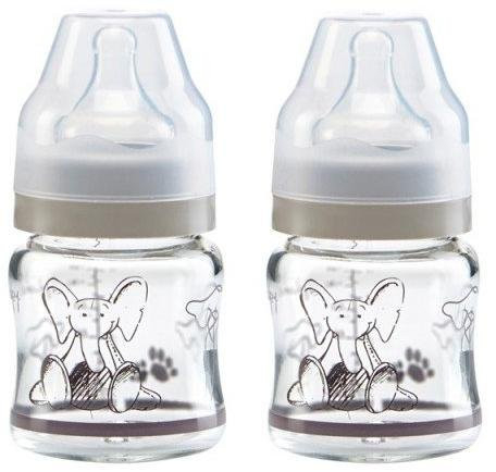 Thermobaby set 2 biberoane sticla gat larg 120ml SAVANA [1]