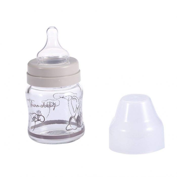 Thermobaby set 2 biberoane sticla gat larg 120ml SAVANA [3]