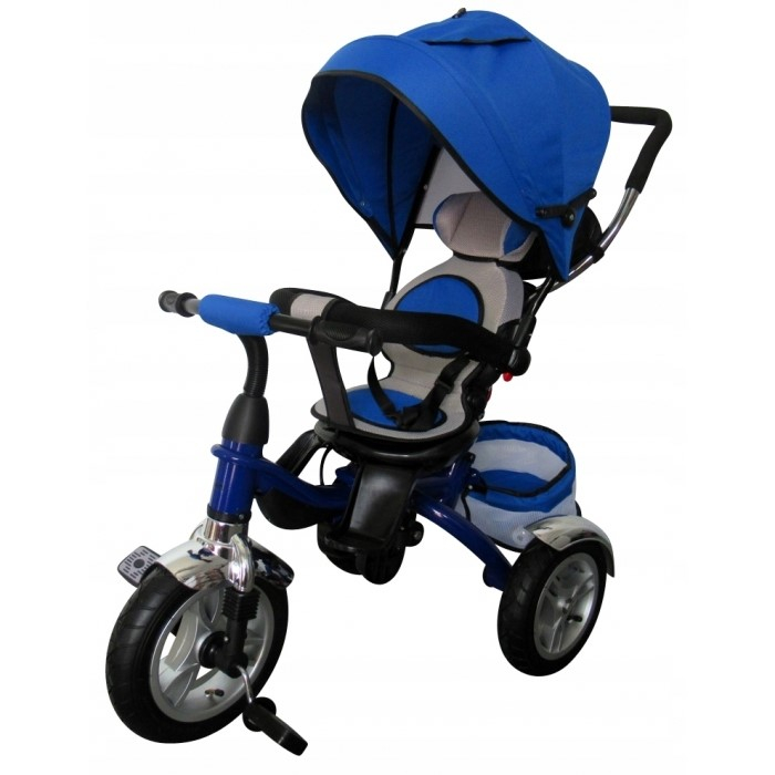Tricicleta cu pedale 3 in 1 R-Sport T3 - Jeans [1]