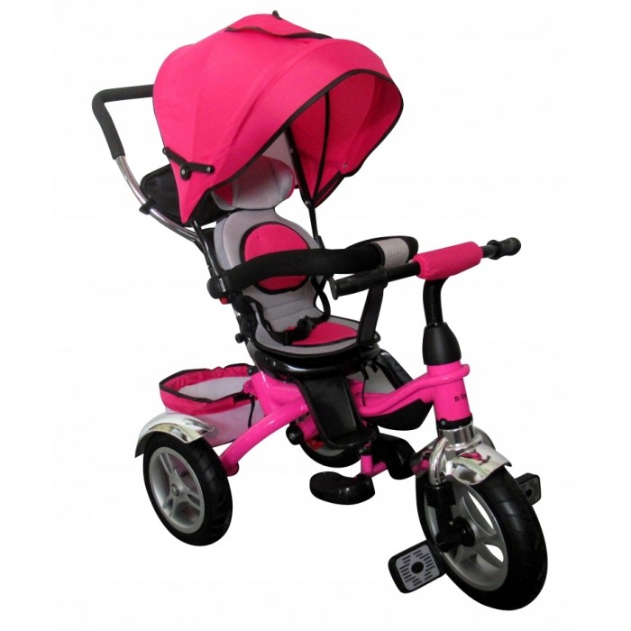 Tricicleta cu pedale 3 in 1 R-Sport T3 - Roz [1]