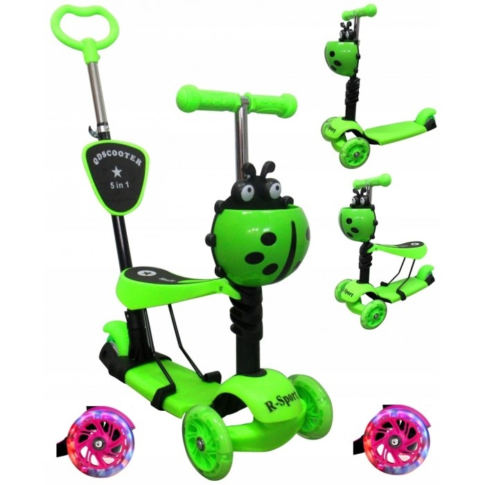 Trotineta 5 in 1 R-Sport H3 - Verde [1]