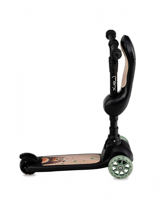 Trotineta transformabila 2in1 MoMi Kiuru - Black [3]