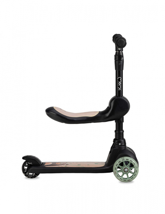 Trotineta transformabila 2in1 MoMi Kiuru - Black [2]