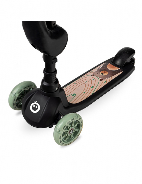 Trotineta transformabila 2in1 MoMi Kiuru - Black [4]