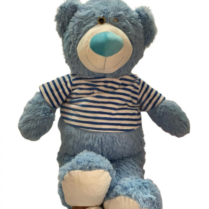 Ursulet din plus bleu cu bluzita 50 cm [1]