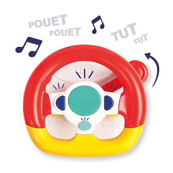 Volan interactiv activitati cu sistem de prindere in masina Ludi [3]
