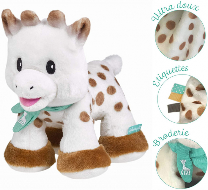 Vulli Girafa Sophie 'pufoasa' 20 cm [3]