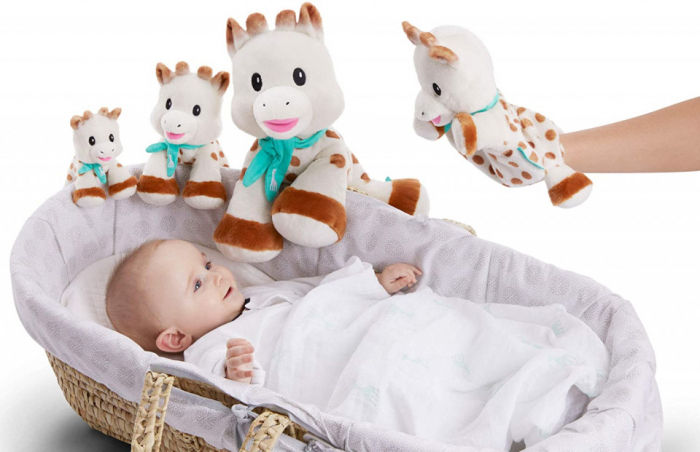 Vulli Girafa Sophie 'pufoasa' maxi 35 cm [4]